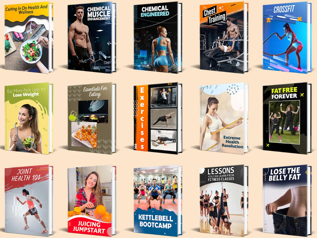 50 FITNESS EBOOK Bundle